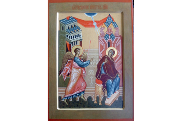 №14 - Благовещание ПРСВ БЦы, (30х40), Нина Ромадина
