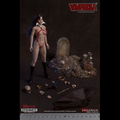 Вампирелла - Коллекционная фигурка 1/12 (PL2019-130) - Vampirella 1/12 Scale Action Figure - TBLeague