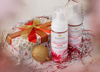 Увлажняющая пенка для умывания "Коралловый риф", 150мл (Yodometics)