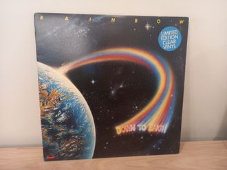 Rainbow – Down To Earth CLEAR VINYL UK VG+/VG+