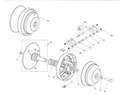Регулятор центробежный вариатор