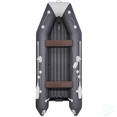 Лодка ПВХ Мастер Лодок Аква НДНД 3600 Графит / Св.Серый