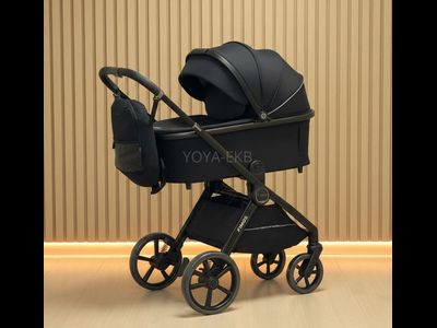 Детская коляска 3 в 1 Luxmom 999 Черный