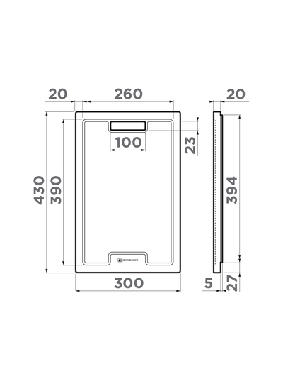 Разделочная доска CB-01-WOOD