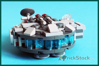 # 75030 Мини–«Сокол Тысячелетия» с Фигуркой / “Millennium Falcon” (Microfighter ― 2014)