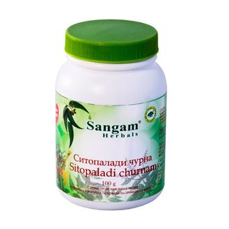 Ситопалади чурна (Sitopaladi churnam) Sangam Herbals, 100 гр