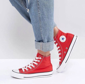 Converse rouge haute clearance