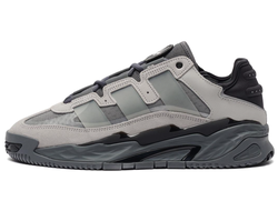 Adidas Niteball Grey and Black с мехом