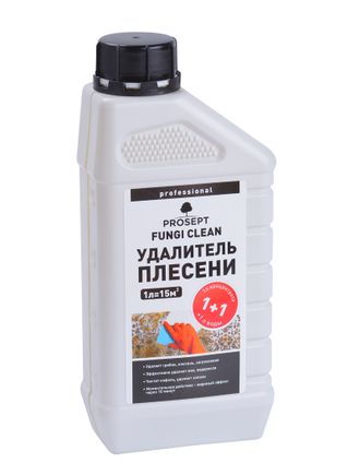 PROSEPT FUNGI CLEAN - удалитель плесени с минеральных поверхностей,1:1 концентрат, 1л