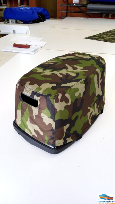 Чехол на капот Тохатцу 9.8 л.с. - 2 такта (аналог м-8-9.9-2т арт. 733) - по акции серый, камуфляж, желтый камыш, черный, цифра, синий, речной камыш