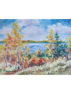 Пейзаж Золотые кружева