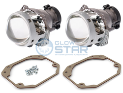 Комплект Hella 3R с рамками для автомобиля BMW X5 E53 (1999-2004)