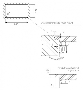 Мойка Schock WATERFALL 45DF