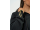 NEBBIA WOMEN'S CLASSIC ZIP-UP HOODIE INTENSE SIGNATURE 845 GOLD