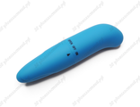 Вибратор Colored Pleasure (12х2,6см) лазурный