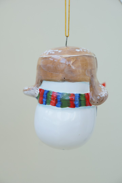 Снеговик в ушанке - Снежная семейка