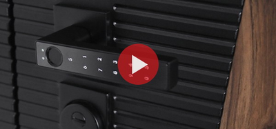 Стальная дверь   Сапсан (умная электронная дверная ручка с отпечатком пальца Smart lock T888 Черная)