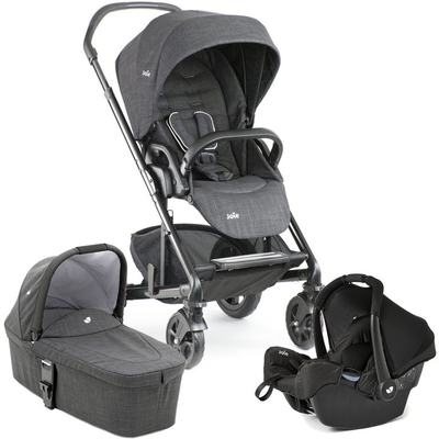 Joie Chrome DLX 3 1 Gemm Carrycot Travel System