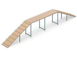 1393.1 Элемент «Рампа» для дрессировки собак