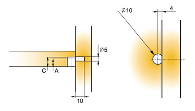 Полкодержатель Titus Shelf Q-peg