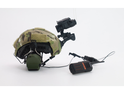 Шлем Fast с ПНВ, радиостанцией и наушниками (26050S) - Easy&Simple
