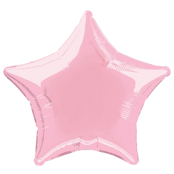 Звезда Розовая пастель 45см