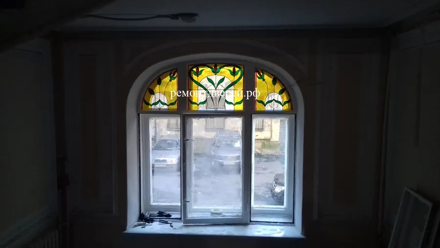 Готовый витраж