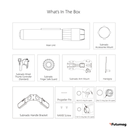 Подводный электроскутер SUBNADO-UNDERWATER SCOOTER WAYDOO черный