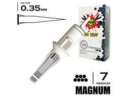 7M1/0,35 mm - Magnum "BIG-WASP" (STANDARD WHITE)