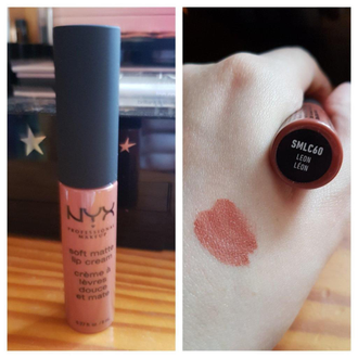 Стойкая жидкая матовая помада NYX Soft Matte Lip Cream 60 Leon (Леон)