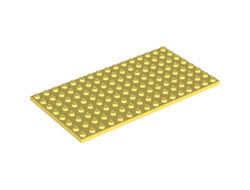 Plate 8 x 16, Bright Light Yellow (92438 / 6054385 / 6223615)