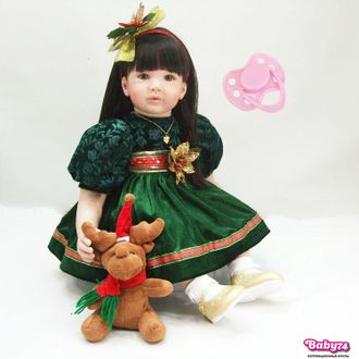 Кукла реборн — девочка "Астра" 60 см