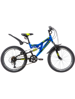 Велосипед NOVATRACK Shark 6-spd 20 Синий