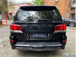 Спойлер Lexus LX 07-15 стекло черный