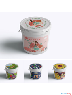 Набор 3D слепков рук