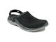 CROCS LITERIDE CLOG ЧЕРНЫЕ С СЕРЫМ