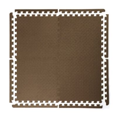 Будо-мат(мягкий пол спорт) 50х50 см. с креплением ласточкин хвост, с кромками, 1м2