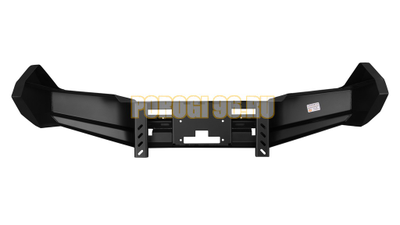 Передний силовой бампер серии Туризм на Nissan Navara III (D40 STX) 2010-2015 (02.049.01)