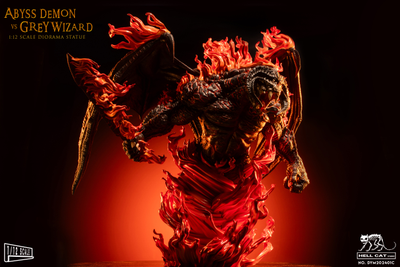 Балрог ("Властелин Колец", Lord of the Rings) - Коллекционная статуя 1/12 SCALE Abyss Demon Diorama (DYM202401C) - Hell Cat