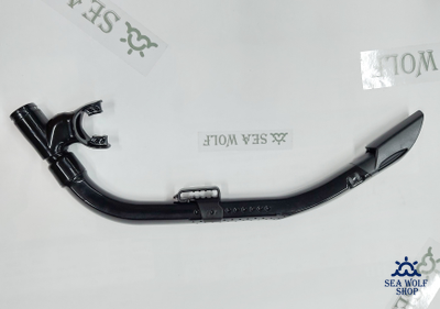 Маска для дайвинга с трубкой ReefTourer, черн. силикон, комплект