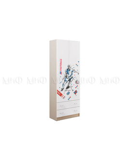 "Вега NEW boy" Шкаф (800*2200*402) Миф