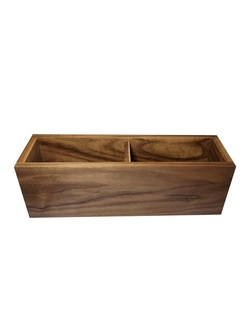 Коробка для аксессуаров из ореха