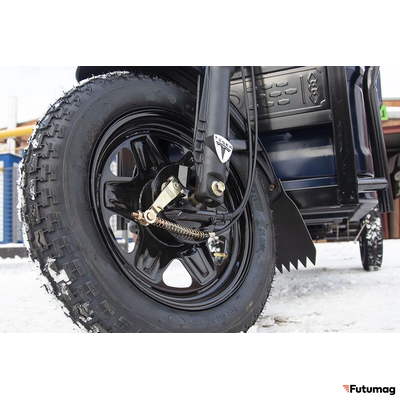 Грузовой электротрицикл Rutrike D4 КАБИНА 1800 60V1500W серый