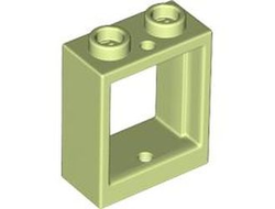 Window 1 x 2 x 2 Flat Front, Yellowish Green (60592 / 6429931)