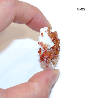 Ванадинит натуральный (щетка) №3-22: 34*26*15мм