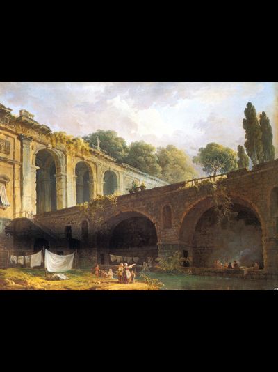 Купить греющую картину с фото репродукции из Эрмитажа замок