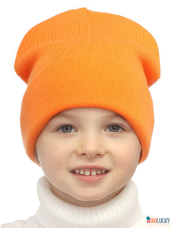 Шапка 22202-01 оранжевый 48-52
