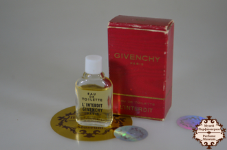 Givenchy L'Interdit (Живанши Линтердит) винтажная туалетная вода