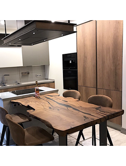 слэб, стол из слэба, карагач, массив карагача, мебель из массива, лофт, дизайнерский стол на заказ