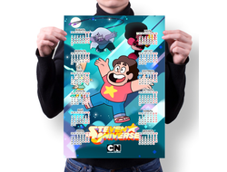 Календарь настенный Вселенная Стивена, Steven Universe №3